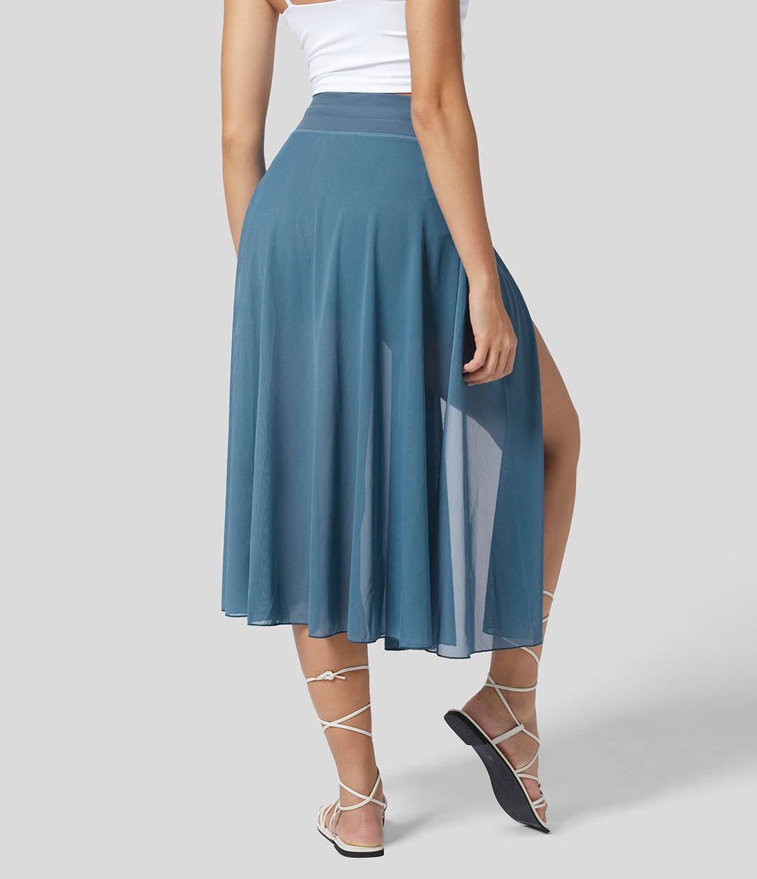 Zori™ | Midi Rok 2-in-1 Hoge Taille