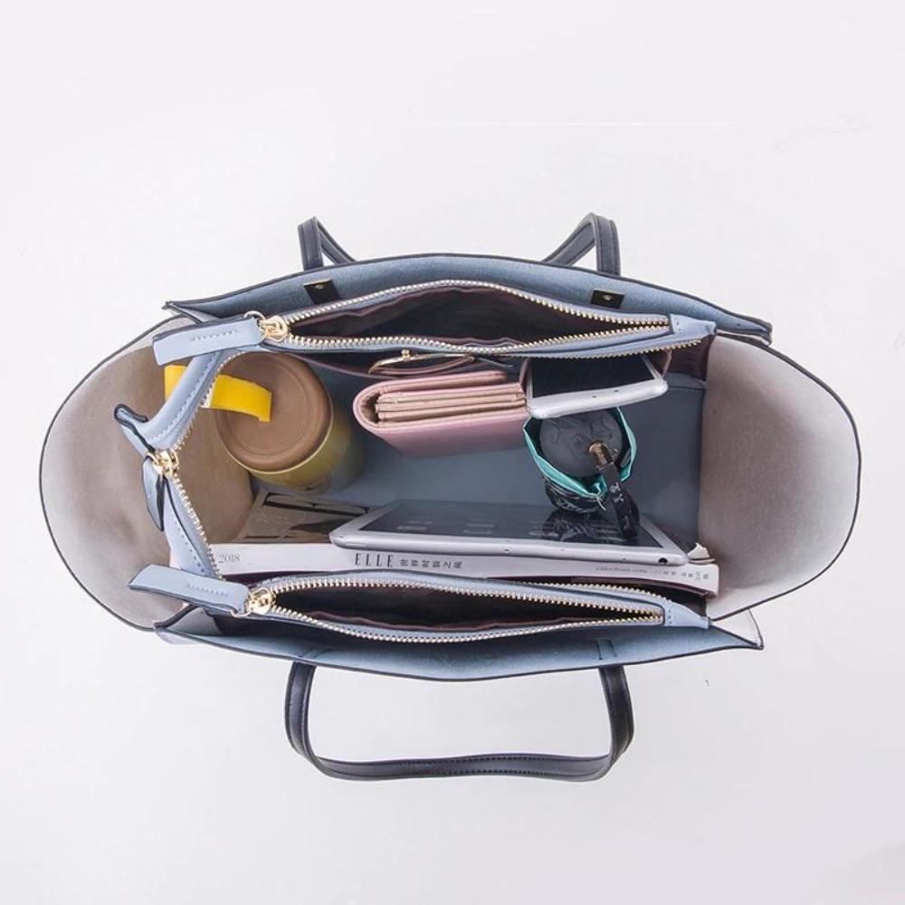 Ruby | Set van 4 luxe boodschappentassen