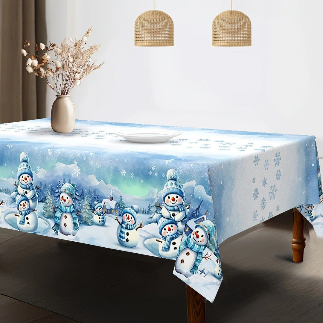 Festive Christmas Tablecloth
