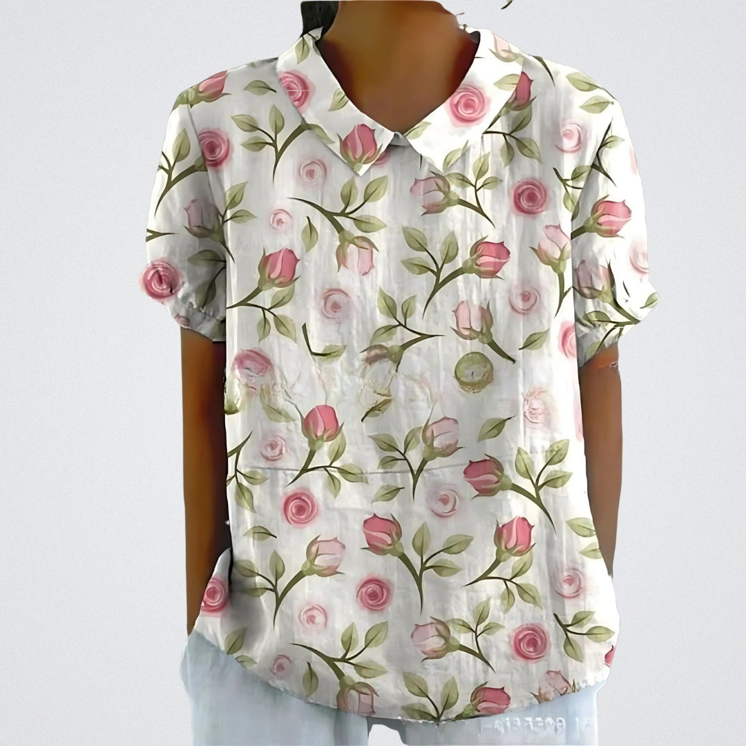 Adley™ | Elegante Bloemenblouse in Casual Stijl