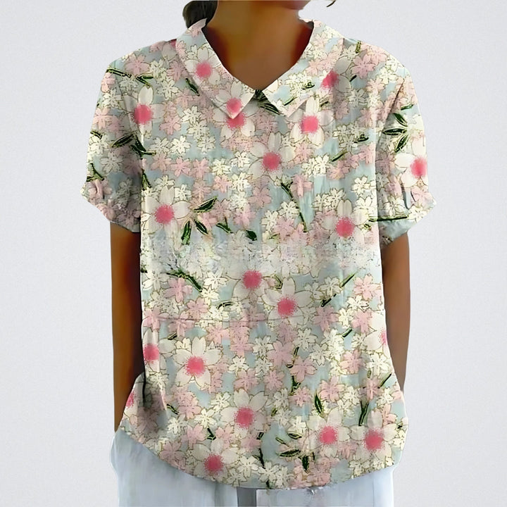 Adley™ | Elegante Bloemenblouse in Casual Stijl