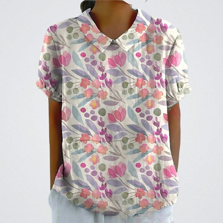 Adley™ | Elegante Bloemenblouse in Casual Stijl
