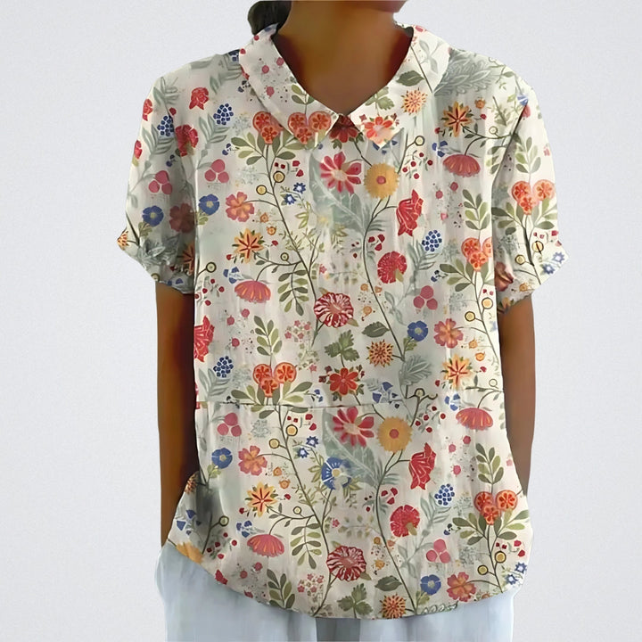 Adley™ | Elegante Bloemenblouse in Casual Stijl