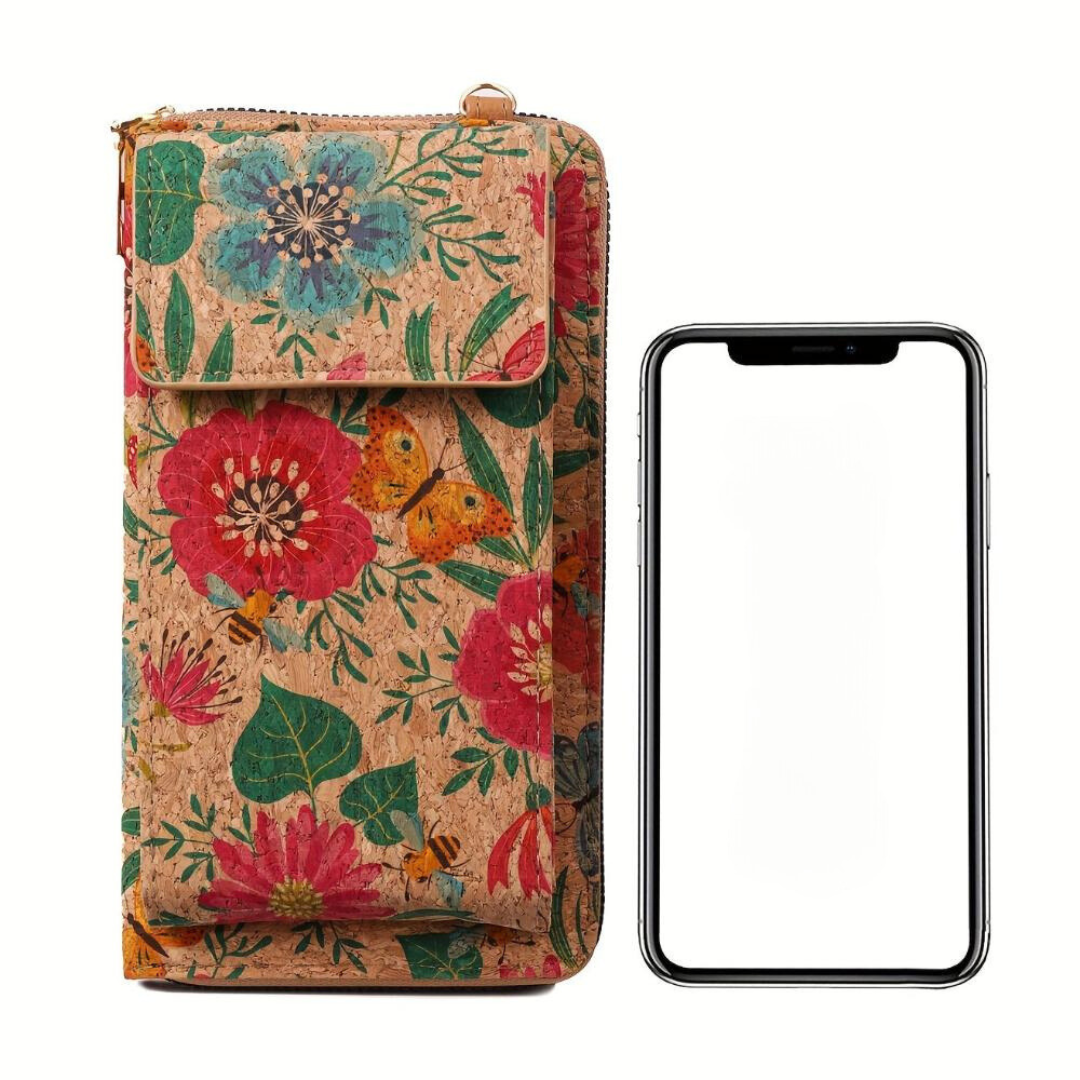 Lilla | Boho bloemen schoudertas