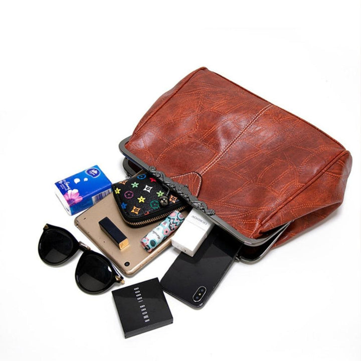 Mila | Vintage handtas met klep