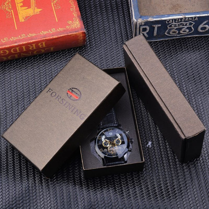 Luxe automatische mechanische horloge met tourbillon