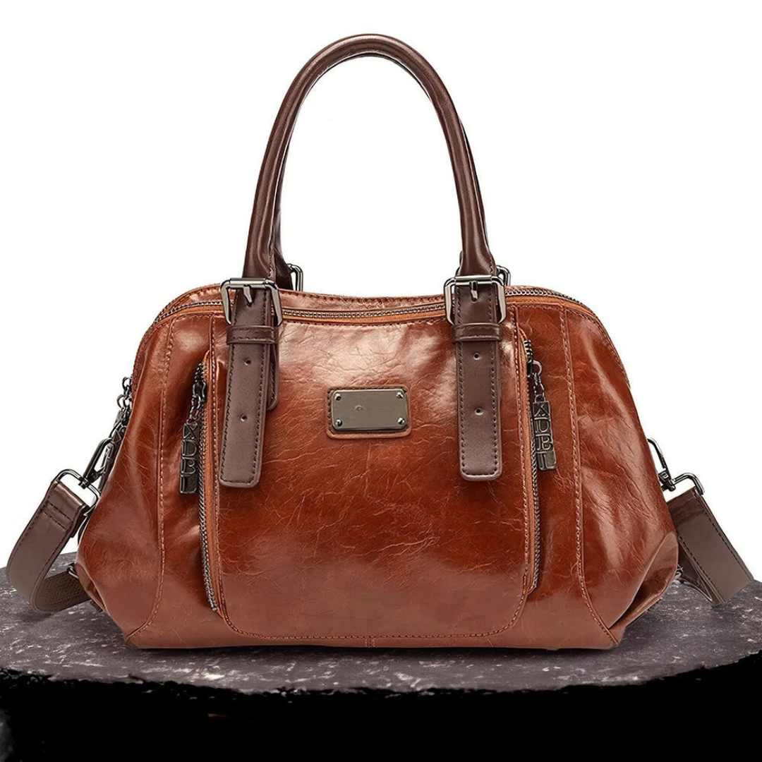 Silke | Tijdloze luxe tas met statement