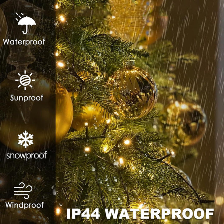 🎄 Five-pointed Star with LED Ring – Christmas Tree Lighting 🎄