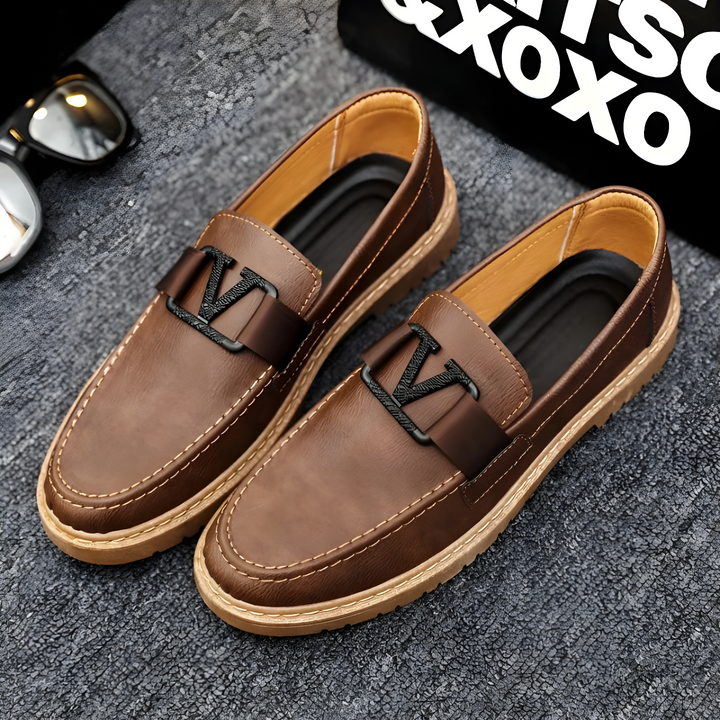 Scarlett™ | Elegante en Comfortabele Leren Instappers