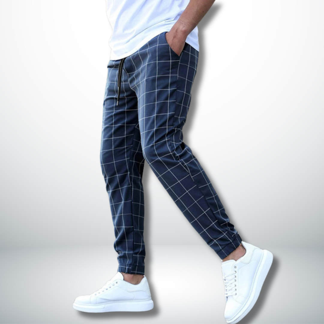 Oryan™ | Casual Ruitbroek met Comfortabele Pasvorm