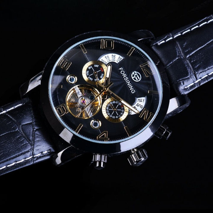 Luxe automatische mechanische horloge met tourbillon