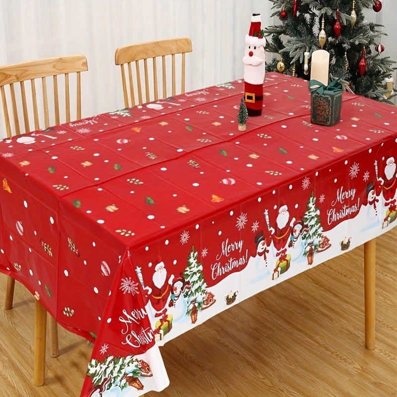 Festive Christmas Tablecloth