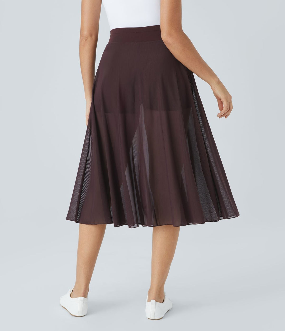 Zori™ | Midi Rok 2-in-1 Hoge Taille