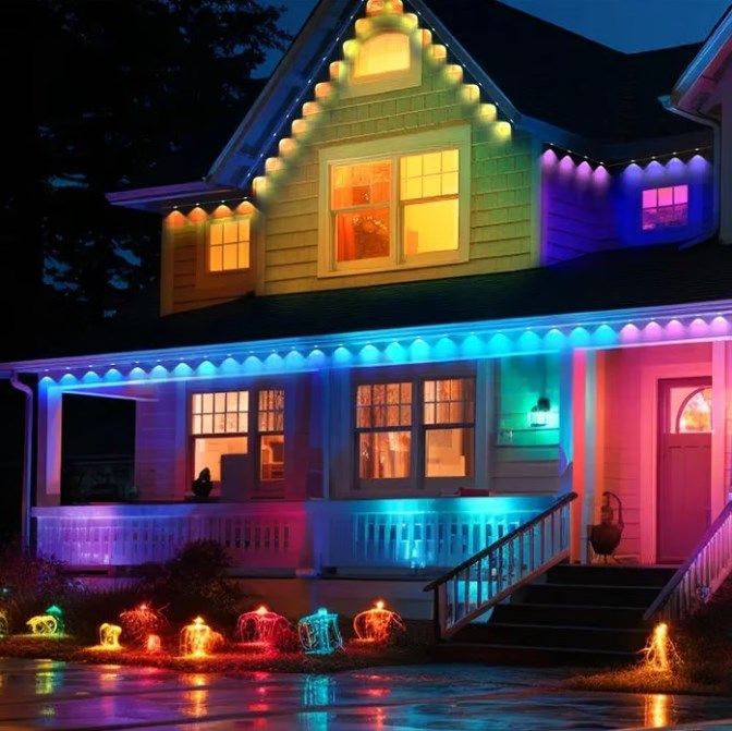 ⏰ Last day of sales! 🌈 Smart outdoor LED lighting in multiple colors