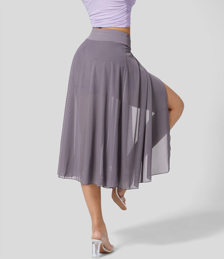 Zori™ | Midi Rok 2-in-1 Hoge Taille