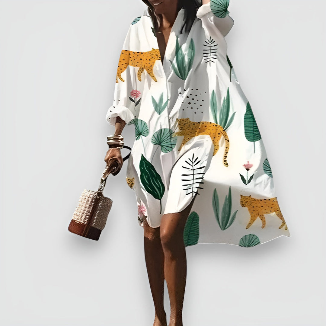 Welo™ | Elegante en Veelzijdige Overhemdjurk