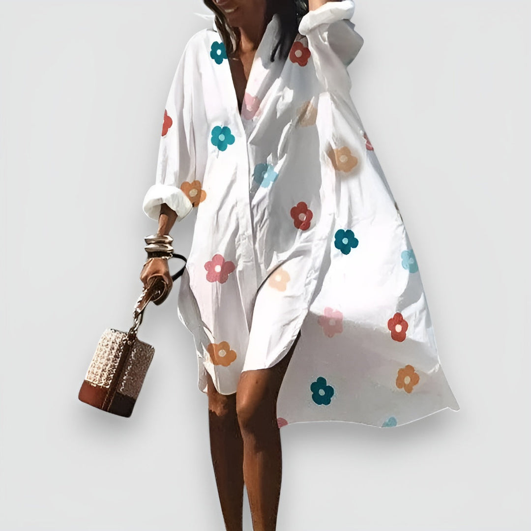 Welo™ | Elegante en Veelzijdige Overhemdjurk