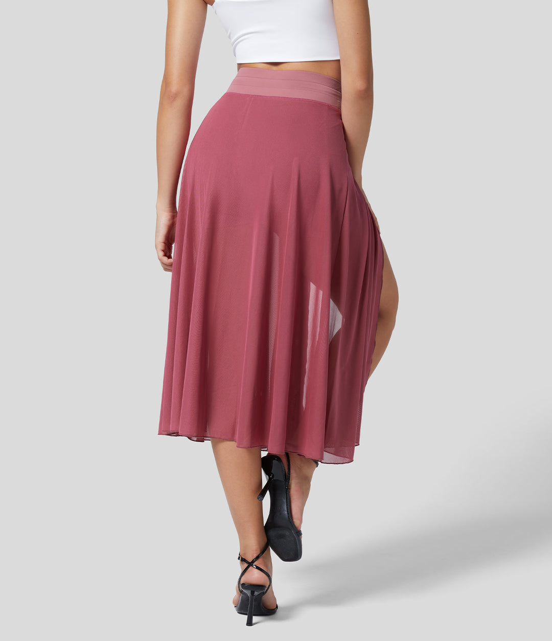 Zori™ | Midi Rok 2-in-1 Hoge Taille