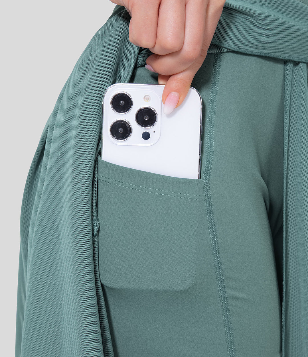 Zori™ | Midi Rok 2-in-1 Hoge Taille