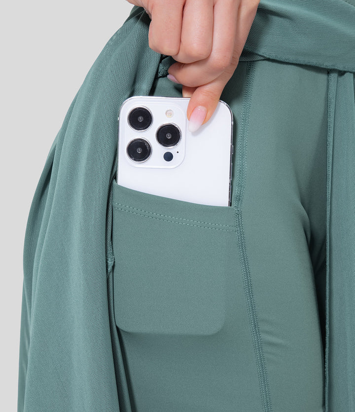 Zori™ | Midi Rok 2-in-1 Hoge Taille