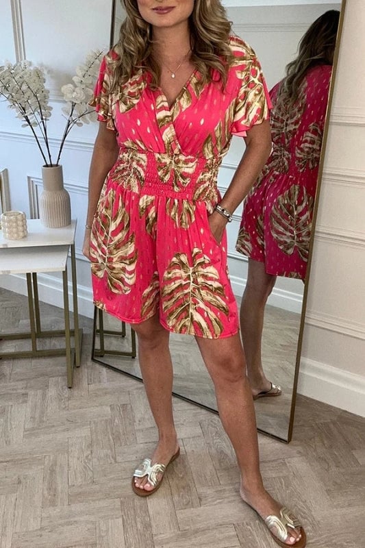 Savio™ | Casual jurk met bloemenprint