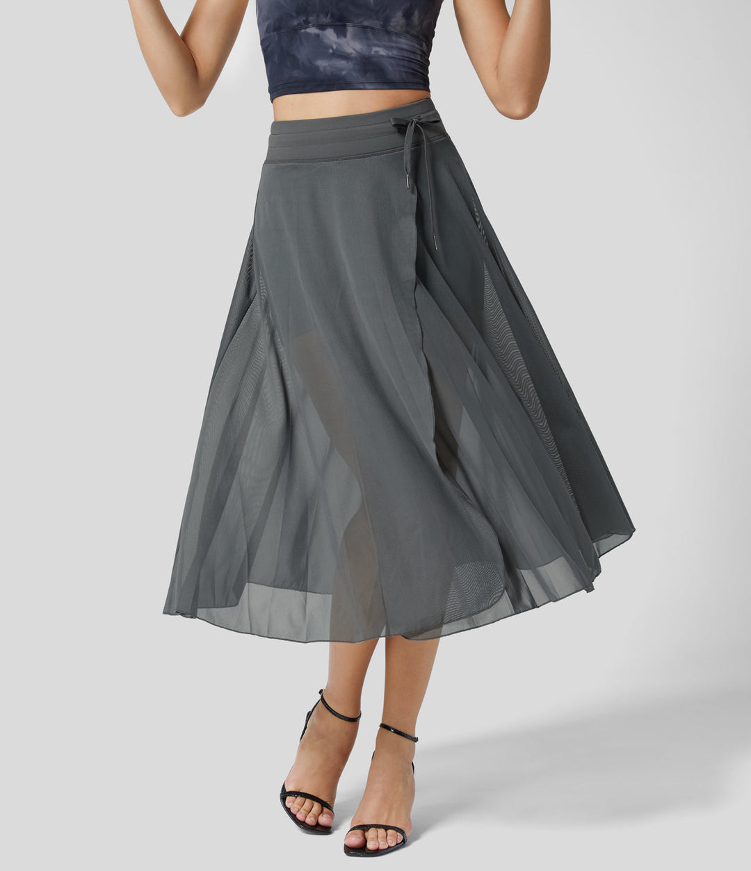 Zori™ | Midi Rok 2-in-1 Hoge Taille