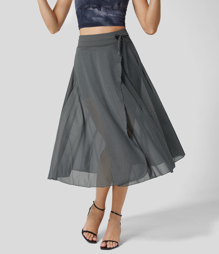 Zori™ | Midi Rok 2-in-1 Hoge Taille