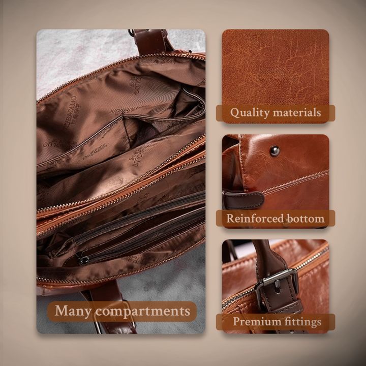 Silke | Tijdloze luxe tas met statement