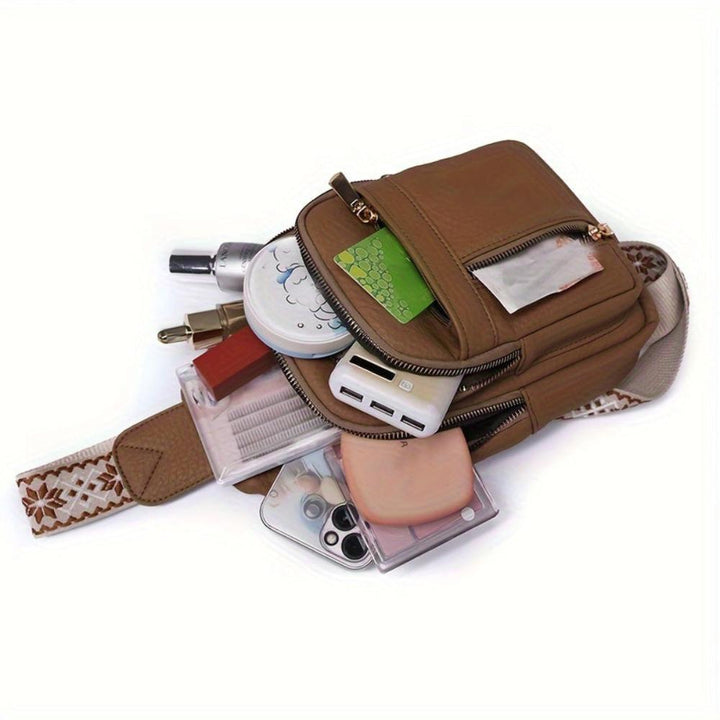 Hazel | Vintage schoudertas in koffers