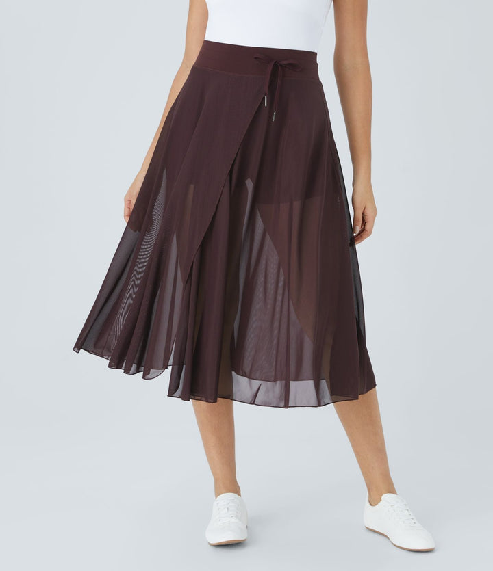 Zori™ | Midi Rok 2-in-1 Hoge Taille