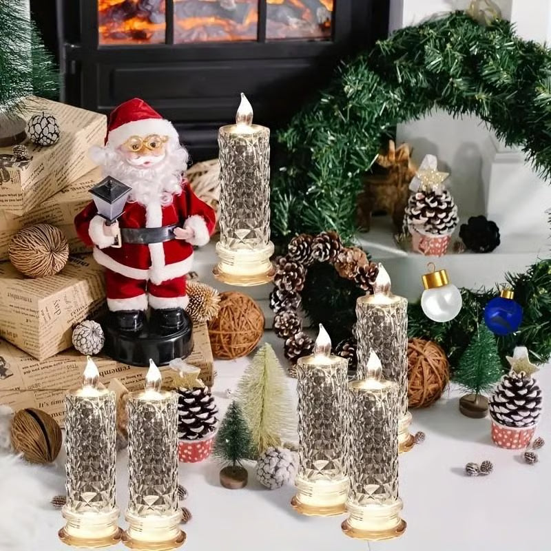 🔥Last day 49% discount🎁LED Crystal Candle Holder