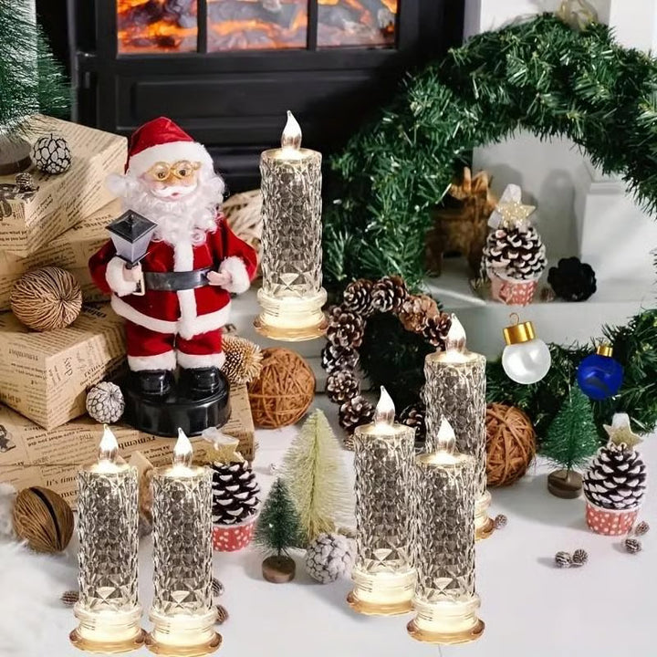 🔥Last day 49% discount🎁LED Crystal Candle Holder