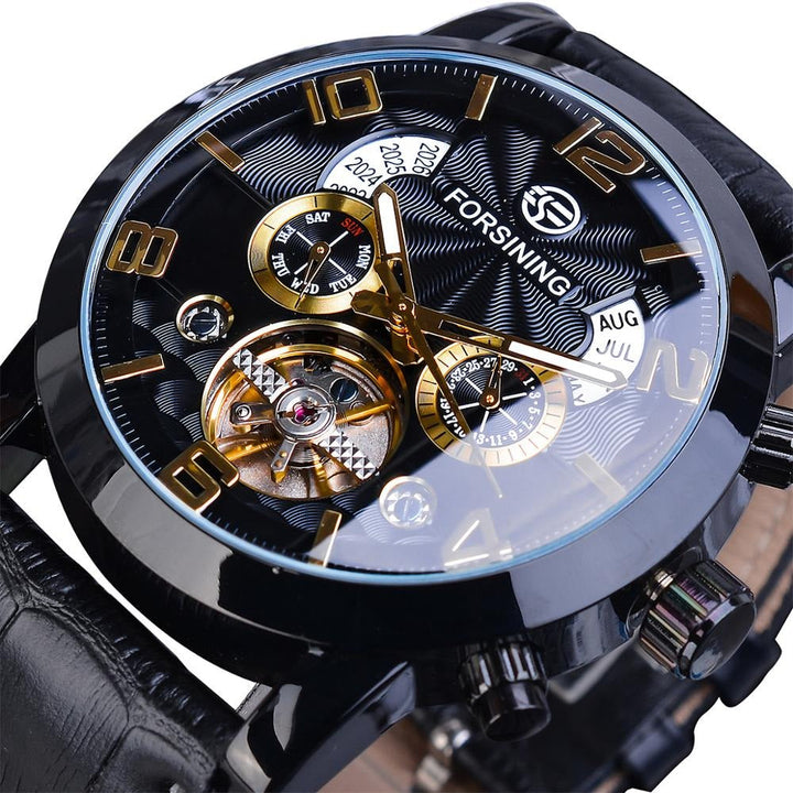 Luxe automatische mechanische horloge met tourbillon