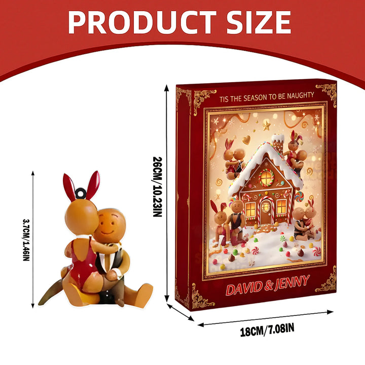 2025 Advent Calendar Gingerbread Men – 24 Playful Days for Couples 🎄