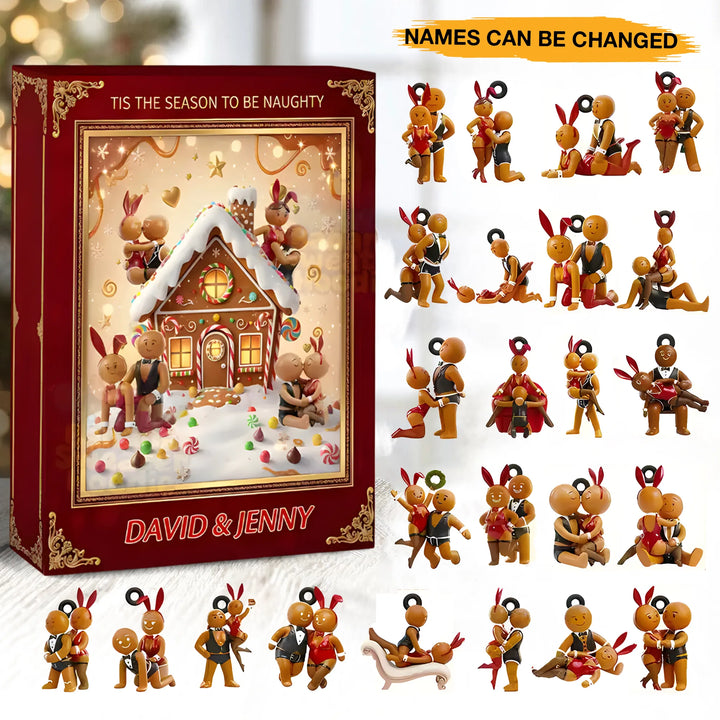 2025 Advent Calendar Gingerbread Men – 24 Playful Days for Couples 🎄