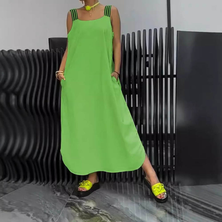 Reva™ | Elegante Zomerjurk met Schouderbandjes