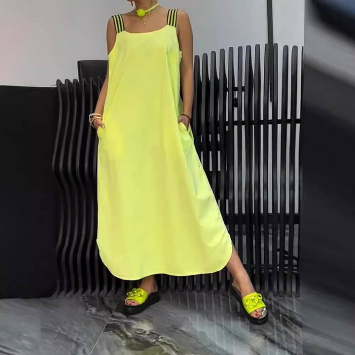 Reva™ | Elegante Zomerjurk met Schouderbandjes