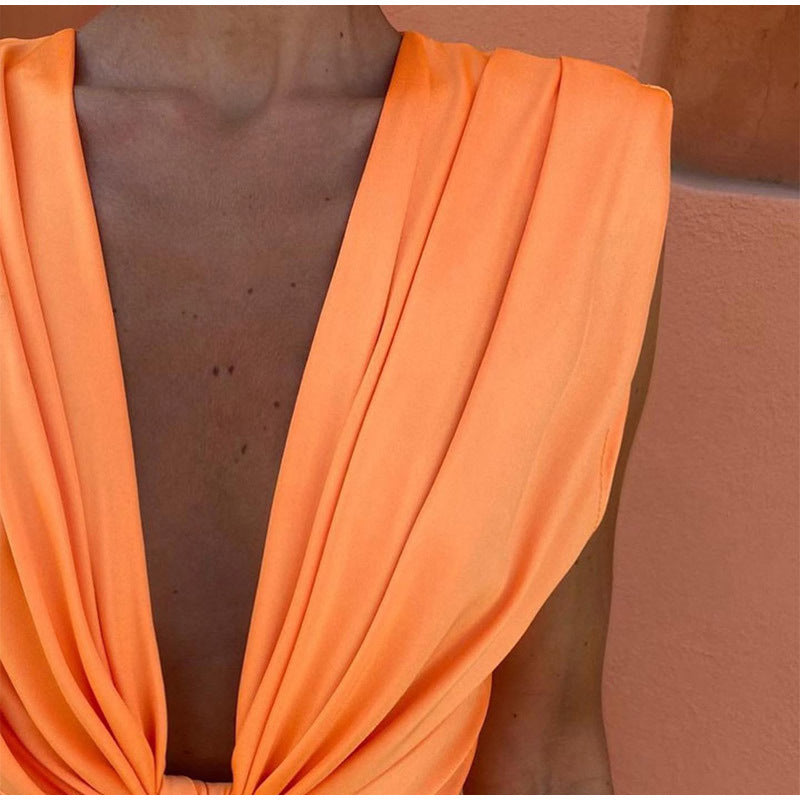 Elvia™ | Avondjurk met gedurfde decolleté en elegante silhouet