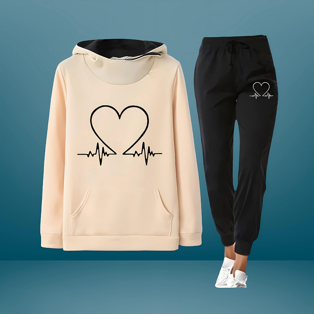 Zyra™ | Jogging Set Hart Comfort Emotie