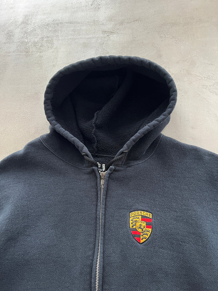 Vintage Porsche Edition Zip Hoodie