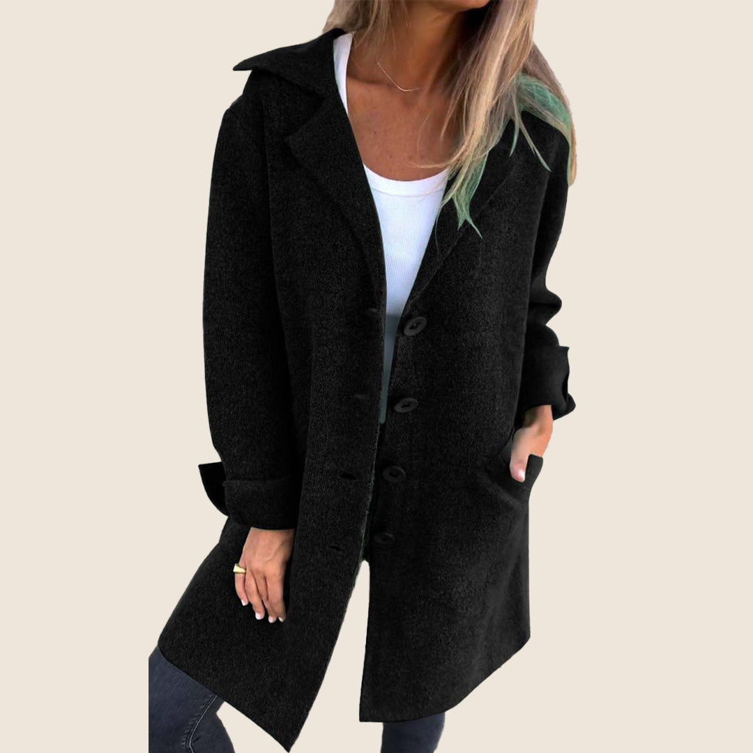 Pino™ | Casual Oversized Mantel met Revers