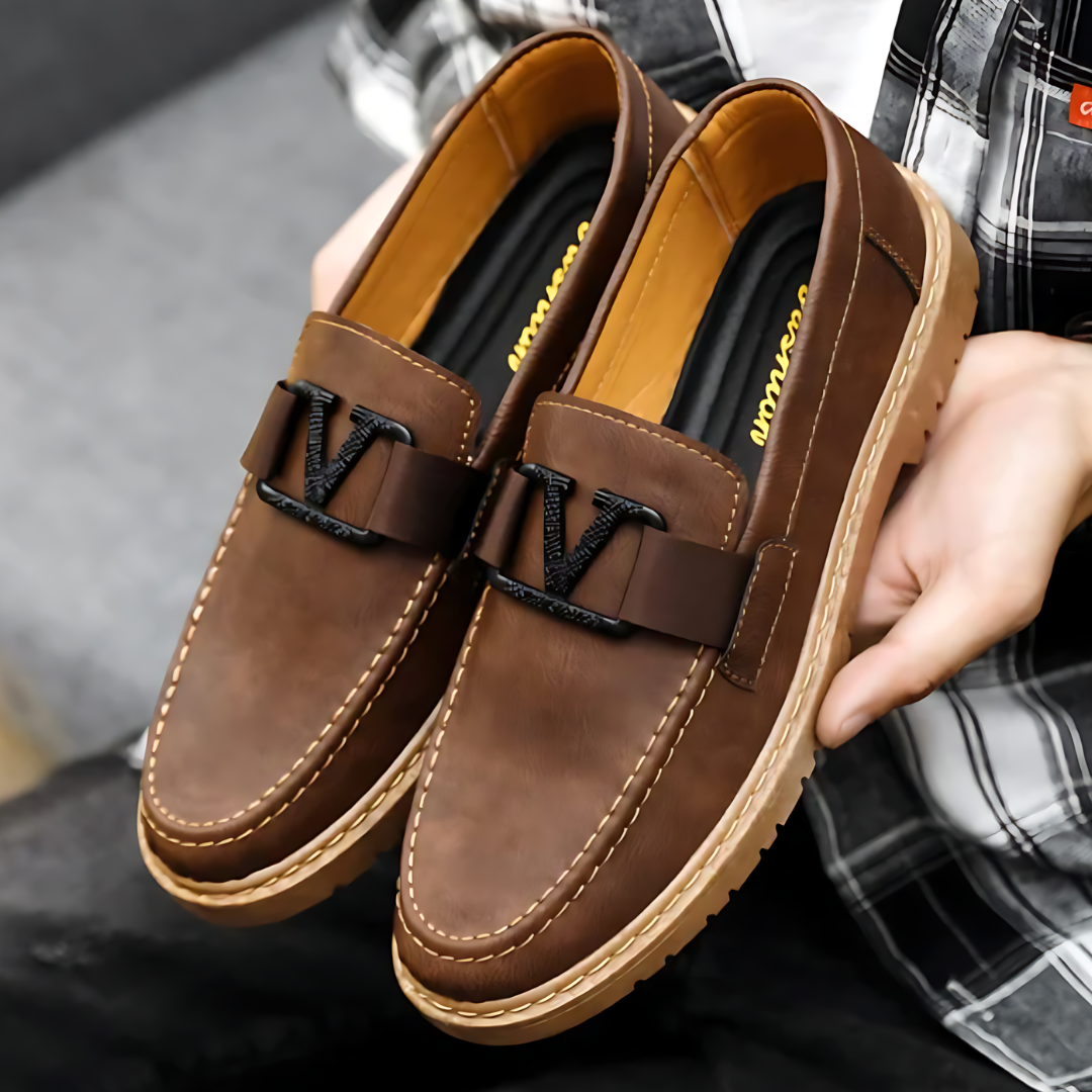 Scarlett™ | Elegante en Comfortabele Leren Instappers