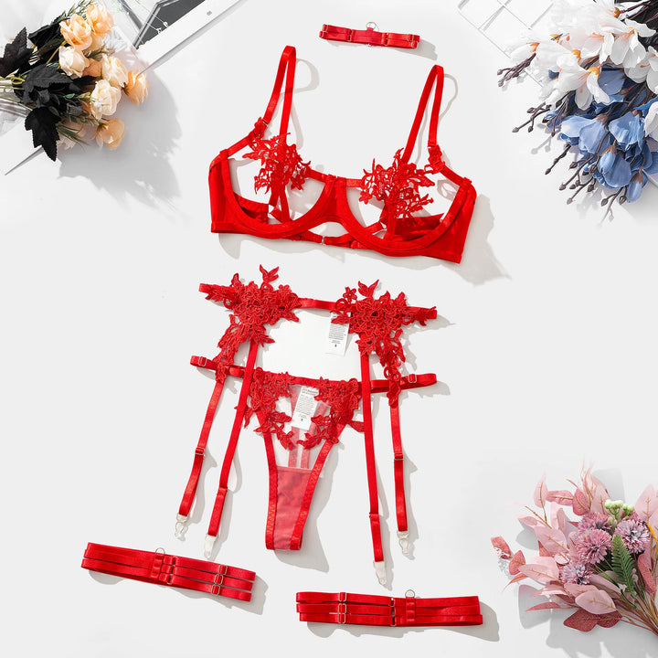 Nivya™ | Elegante Lingerieset van 3 Stukken