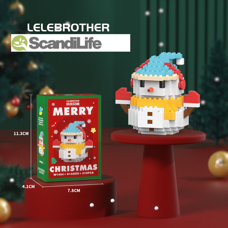 🎅 Santa Building Blocks™ – 12 creative Christmas figures for the whole family. 🎄