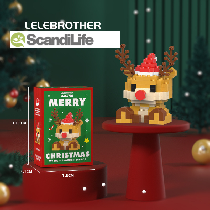 🎅 Santa Building Blocks™ – 12 creative Christmas figures for the whole family. 🎄