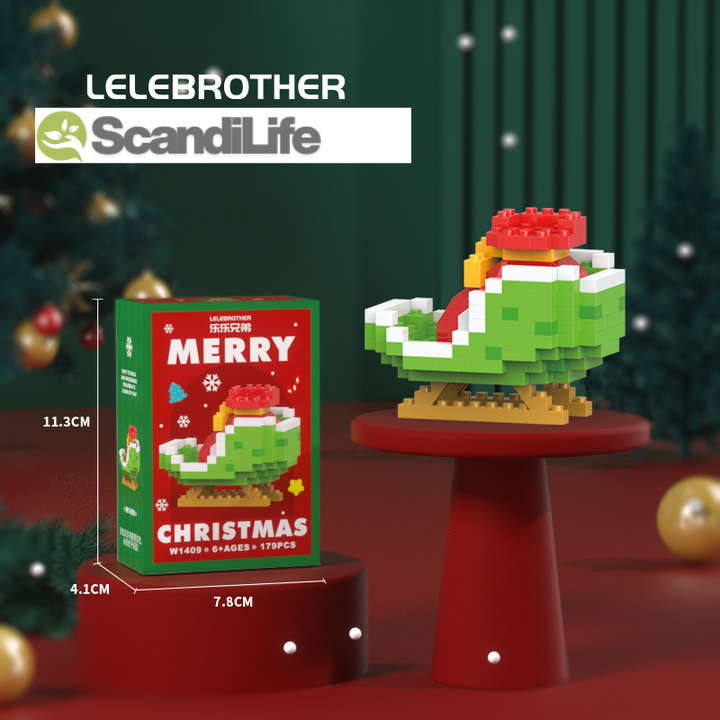 🎅 Santa Building Blocks™ – 12 creative Christmas figures for the whole family. 🎄