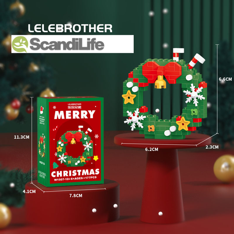 🎅 Santa Building Blocks™ – 12 creative Christmas figures for the whole family. 🎄