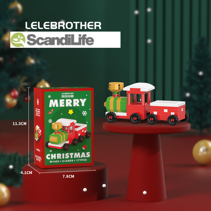 🎅 Santa Building Blocks™ – 12 creative Christmas figures for the whole family. 🎄