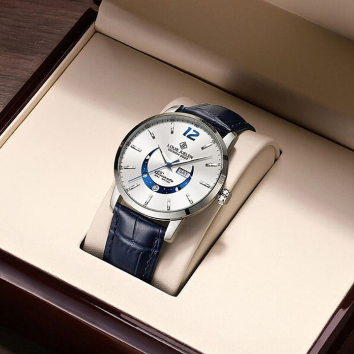 Elegante Horloge met Maanfases