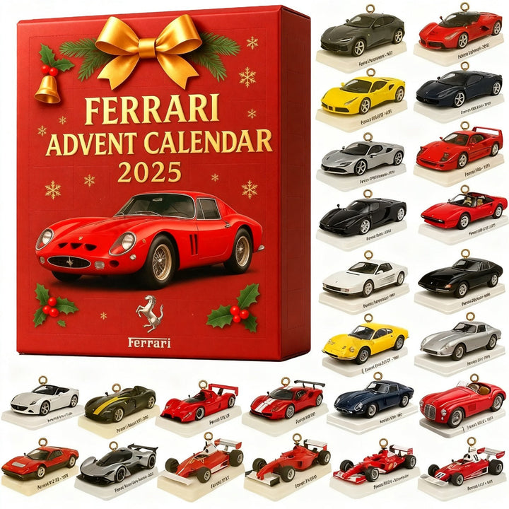 🎄 Ferrari F1 Racing Legends Advent Calendar 2025 – Collector's Edition 🏎️✨